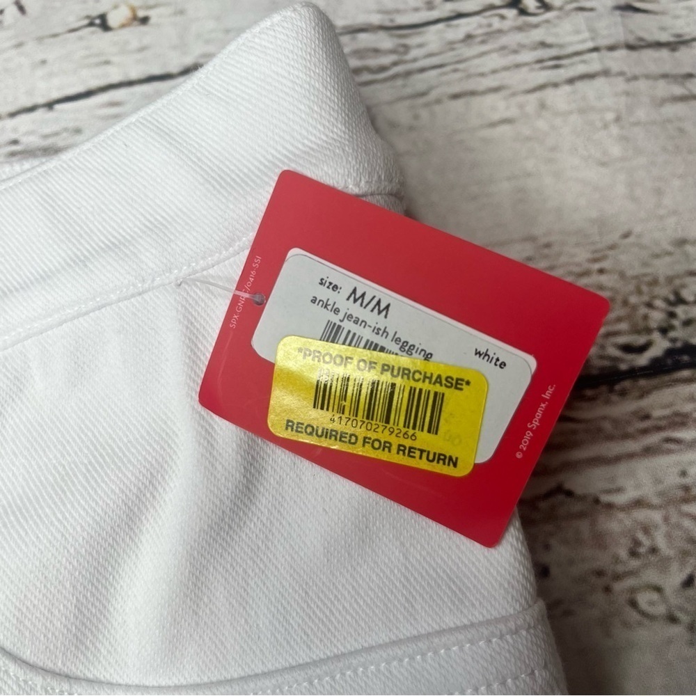 NWT Spanx Ankle Jean-ish Legging Size M - Picture 3 of 6
